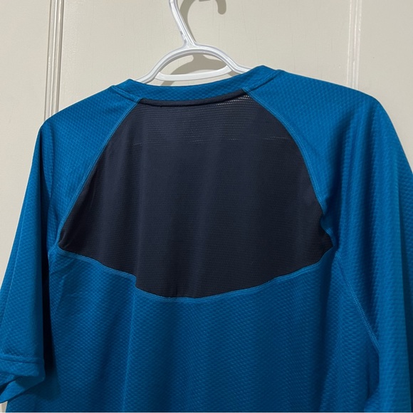 NWOT Athletic Works Dry-Fit Blue T-Shirt - Picture 2 of 9